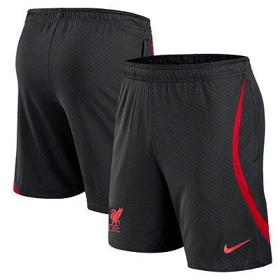 Youth Nike Black Liverpool Club Strike Performance Shorts