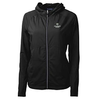 Women's Cutter & Buck Black Colorado State Rams Adapt Eco Knit Full-Zip Jacket