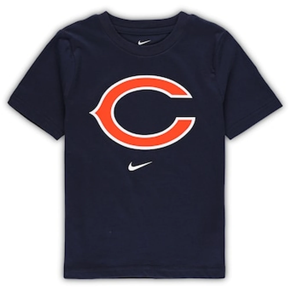 Preschool Nike Navy Chicago Bears Team Wordmark T-Shirt