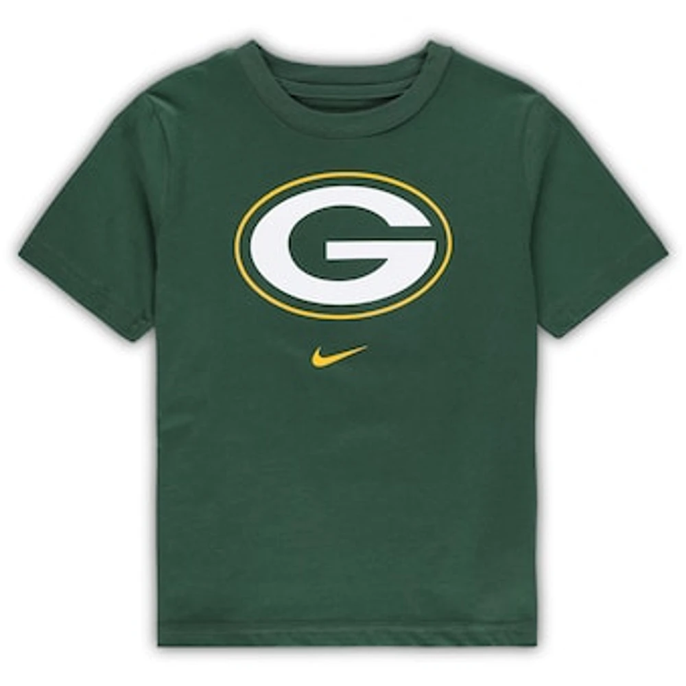 Preschool Nike Green Bay Packers Team Wordmark T-Shirt