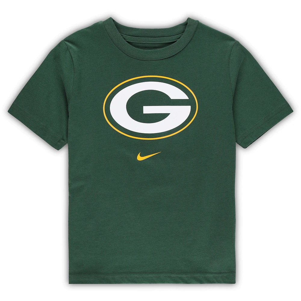 Preschool Nike Green Bay Packers Team Wordmark T-Shirt