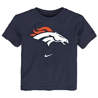 Toddler Nike Navy Denver Broncos Logo T-Shirt