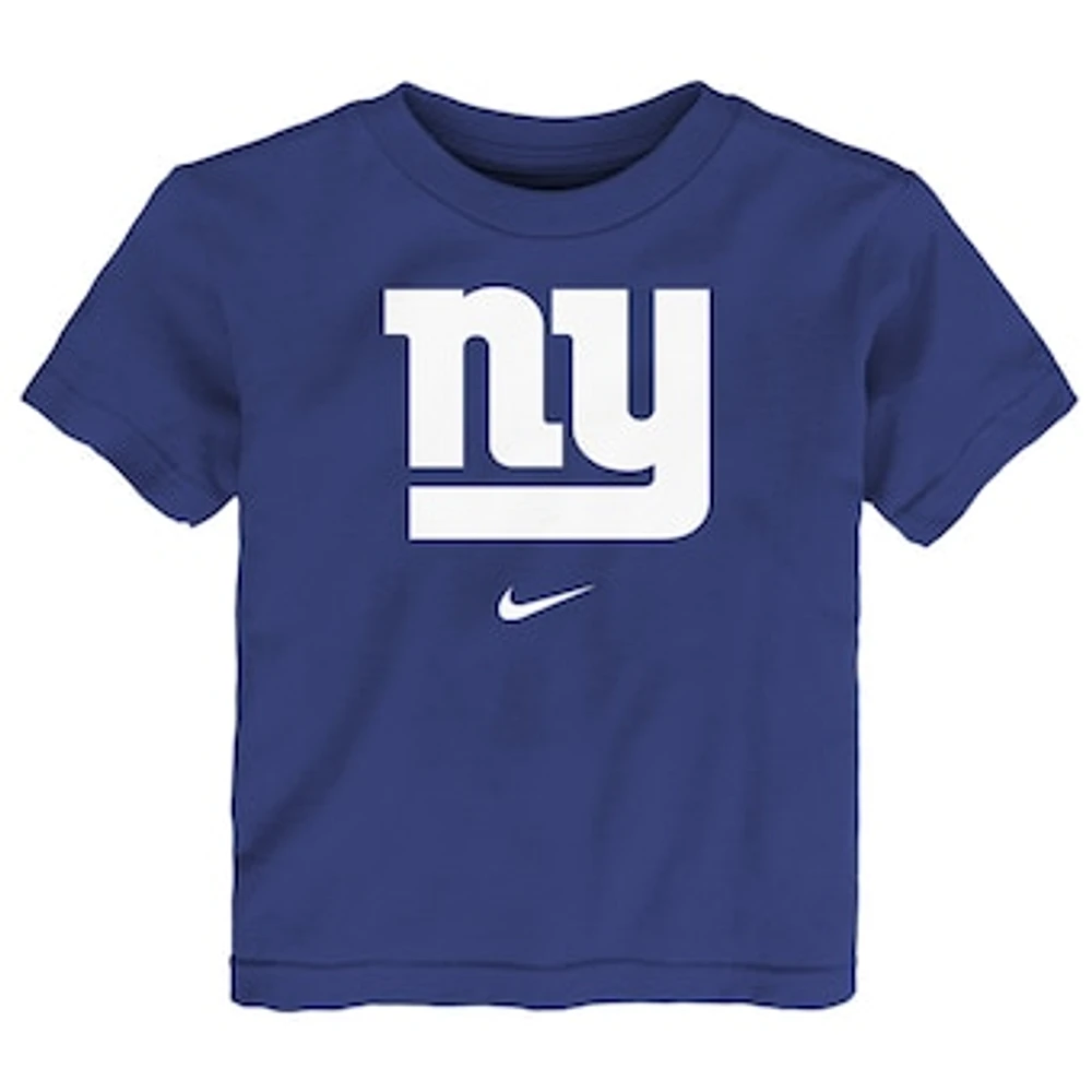 Toddler Nike Royal New York Giants Logo T-Shirt