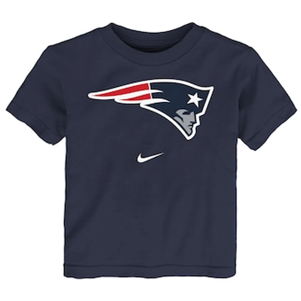 Toddler Nike Navy New England Patriots Logo T-Shirt