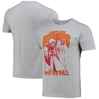 Men's Junk Food Heathered Gray Tampa Bay Buccaneers Disney Star Wars Yoda Win We Will T-Shirt