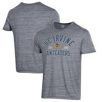 Men's Champion Heathered Gray UC Irvine Anteaters Ultimate Tri-Blend T-Shirt