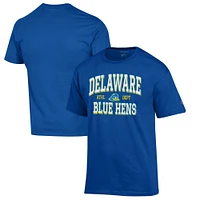 Men's Champion Royal Delaware Fightin' Blue Hens Est. Date Jersey T-Shirt