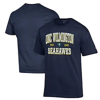 Men's Champion Navy UNC Wilmington Seahawks Est. Date Jersey T-Shirt