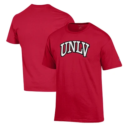 Men's Champion Scarlet UNLV Rebels Est. Date Jersey T-Shirt