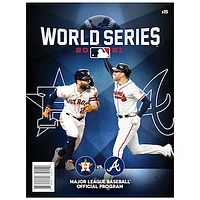 Houston Astros vs. Atlanta Braves 2021 World Series Matchup Program