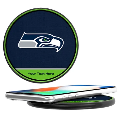 Seattle Seahawks Personalized 10-Watt Wireless Phone Charger