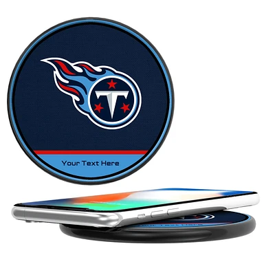 Tennessee Titans Personalized 10-Watt Wireless Phone Charger