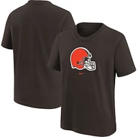 Youth Nike Brown Cleveland Browns Logo T-Shirt