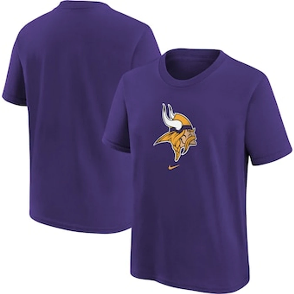 Youth Nike Purple Minnesota Vikings Logo T-Shirt