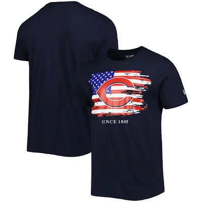 Men's New Era Navy Cincinnati Reds 4th of July Jersey T-Shirt