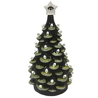 Black Iowa Hawkeyes 14'' Ceramic Tree