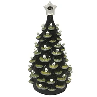 Black Iowa Hawkeyes 14'' Ceramic Tree