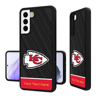 Kansas City Chiefs Personalized EndZone Plus Design Galaxy Bump Case