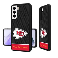 Kansas City Chiefs Personalized EndZone Plus Design Galaxy Bump Case
