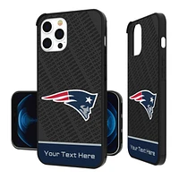 New England Patriots Personalized EndZone Plus Design iPhone Bump Case