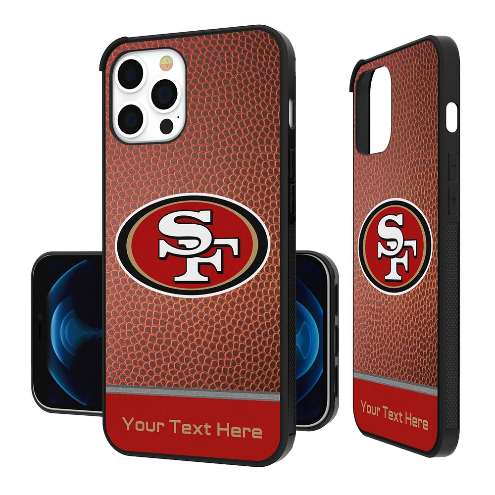 San Francisco 49ers Personalized Football Design iPhone Bump Case