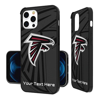 Atlanta Falcons Personalized Tilt Design iPhone Bump Case