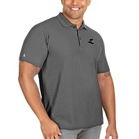 Men's Antigua Gray Providence Friars Big & Tall Team Logo Legacy Pique Polo