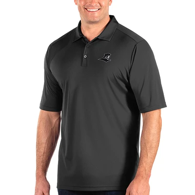 Men's Antigua Charcoal Providence Friars Big & Tall Team Logo Tribute Polo