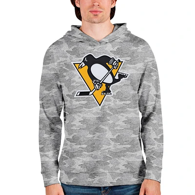 Men's Antigua Camo Pittsburgh Penguins Absolute Pullover Hoodie