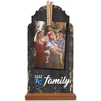 Kansas City Royals 6'' x 12'' Family Clothespin Sign