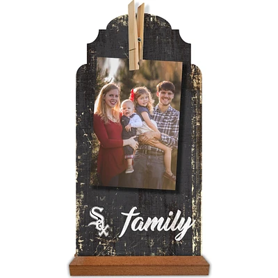 Chicago White Sox 6'' x 12'' Family Clothespin Sign