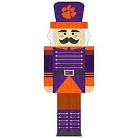 Clemson Tigers 31'' Nutcracker Leaner