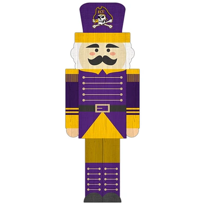 ECU Pirates 31'' Nutcracker Leaner