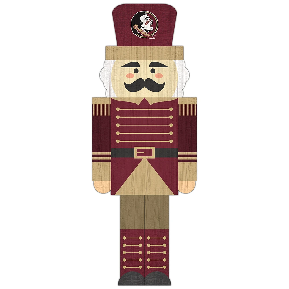 Florida State Seminoles 31'' Nutcracker Leaner