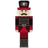 Georgia Bulldogs 31'' Nutcracker Leaner