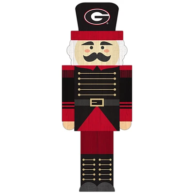 Georgia Bulldogs 31'' Nutcracker Leaner