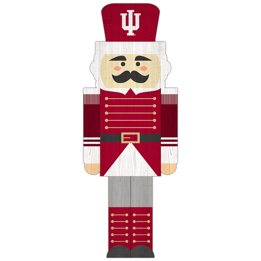Indiana Hoosiers 31'' Nutcracker Leaner