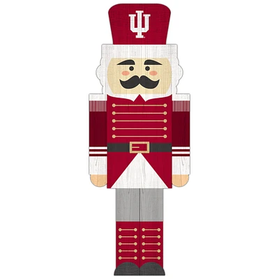 Indiana Hoosiers 31'' Nutcracker Leaner