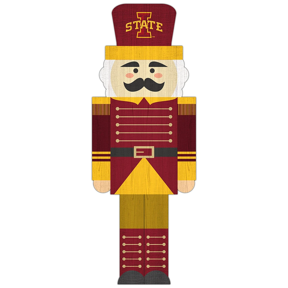 Iowa State Cyclones 31'' Nutcracker Leaner