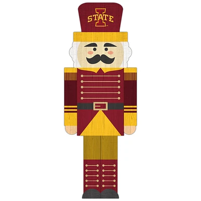 Iowa State Cyclones 31'' Nutcracker Leaner
