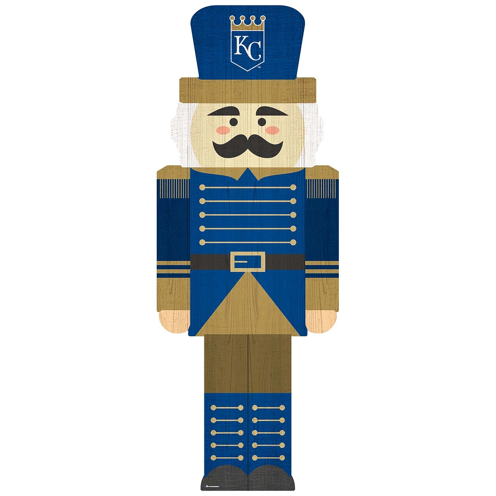 Kansas City Royals 31'' Nutcracker Leaner
