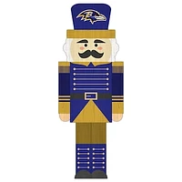 Baltimore Ravens 31'' Nutcracker Leaner