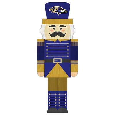Baltimore Ravens 31'' Nutcracker Leaner