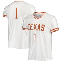 Men's Original Retro Brand White Texas Longhorns Basketball Jersey