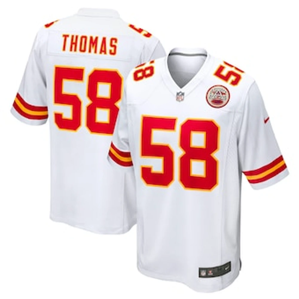 Men's Nike Derrick Thomas Kansas City Chiefs Game Retired Player Jersey