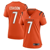 Women's Nike Boomer Esiason Orange Cincinnati Bengals Retired Game Jersey