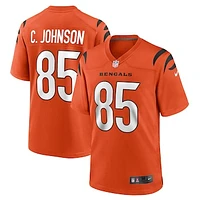 Men's Nike Chad Johnson Orange Cincinnati Bengals Retired Player Alternate Game Jersey