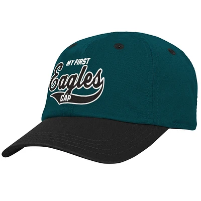 Infant Midnight Green/Black Philadelphia Eagles My First Tail Sweep Slouch Flex Hat