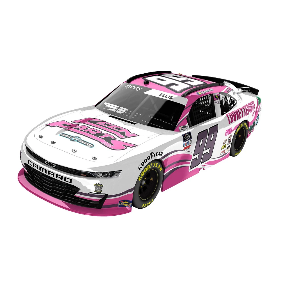 Action Racing Ryan Ellis 2021 #99 KeenParts.com NASCAR Xfinity Series 1:24 Regular Paint Die-Cast Chevrolet Camaro