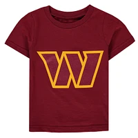 Toddler Burgundy Washington Commanders Team Logo T-Shirt